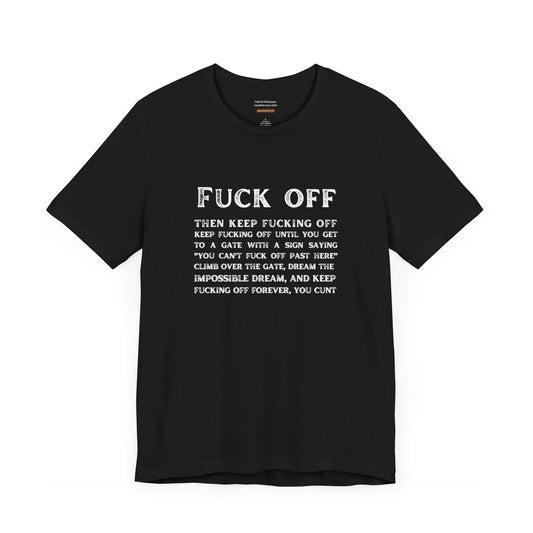 Unisex t-shirt with "The Subtle Directions" print