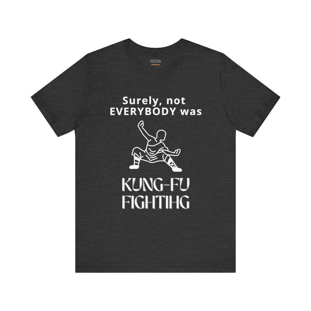 Surely not everybody was kung-fu fighting t-shirt