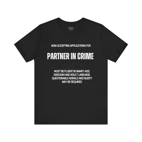 Partner in crime t-shirt