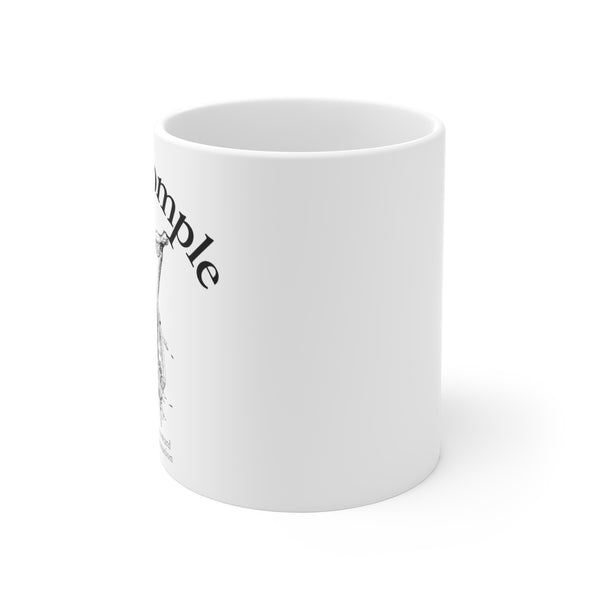 Coddiwomple white mug