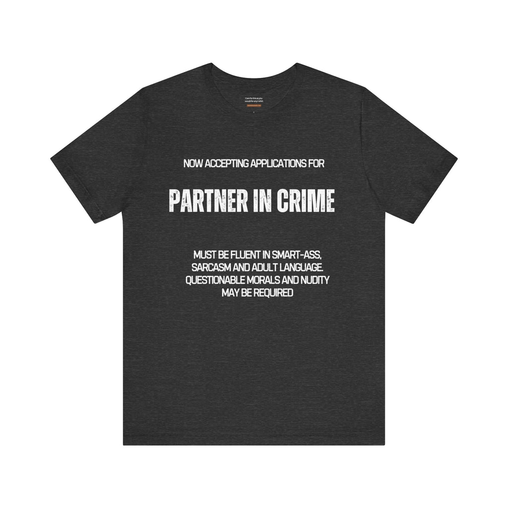 Partner in crime t-shirt