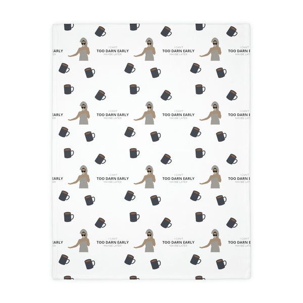 Too early/too late blanket GIRL (Two-sided print)